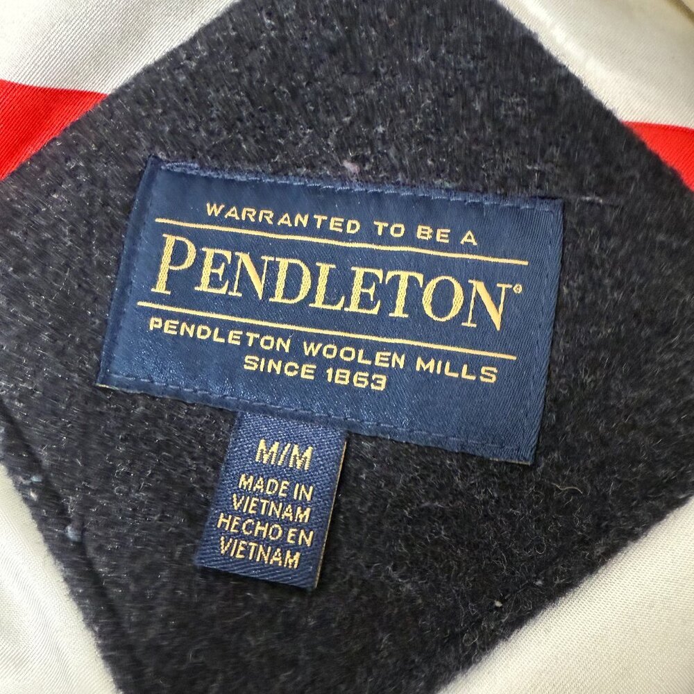 Pendleton Wool Dark Gray Coat Crest Campbell Casc… - image 2